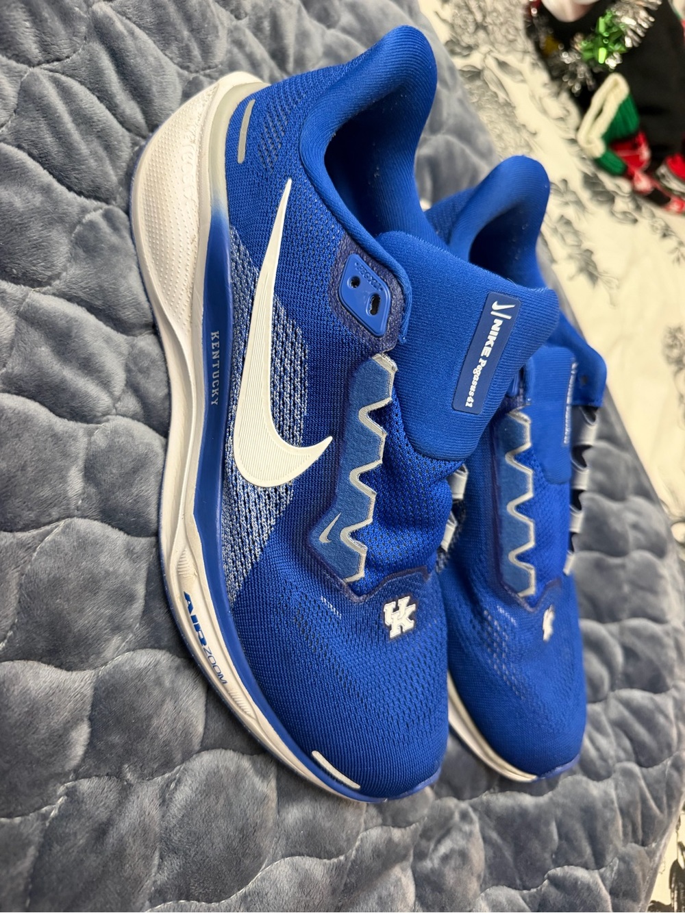 Nike Pegasus women’s size 8.5 University of Kentucky sneakers.  BBN, Wildcats